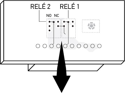 Changing relay NO to NC