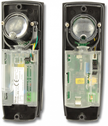 Inside the FT210B photocells