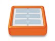 NICE NiceWay Go WCO orange portable rubber button case NICE NiceWay Go WCO orange portable rubber button case