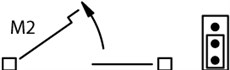 Set the primary leaf to M2 Set the primary leaf to M2
