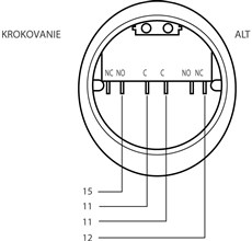 Key switch wiring for STOP and Step-by-step Key switch wiring for STOP and Step-by-step