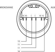 Key switch wiring for Auxiliary input and Step-by-step Key switch wiring for Auxiliary input and Step-by-step