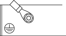 NICE Moonclever MCMC424L drive power wiring diagram - earth