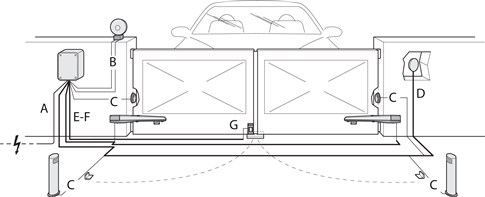 NICE MC824H wiring diagram
