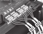 Wiring the motors to the NICE Moonclever MC824H