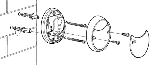 Surface mounting NICE MOFB photocells