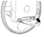 Compartment for unused jumpers in NICE MOFB photocells