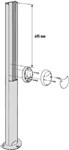 Installing photocells in the MOCF2 post