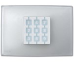 NICE NiceWay Opla Opla-R WRT rectangular button cover, transparent