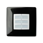 NICE NiceWay Opla Opla-S WSB square button cover, black