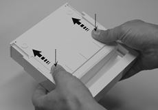 1. Remove the receiver's top cover