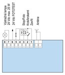 NICE Road 400 gate opener wiring diagram