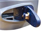 Release mechanism for NICE ROBO 500 sliding gate drives Release mechanism for NICE ROBO 500 sliding gate drives
