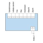 NICE Robus 400 drive wiring diagram NICE Robus 400 drive wiring diagram