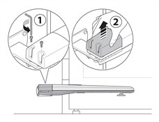 Remove the NICE Toona operator cover