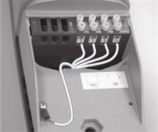 NICE Toona 5 TO5024 operator power wiring