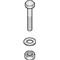 Rear bracket pin
