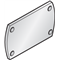 Mounting plate for the rear bracket
