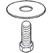 Front bracket pin
