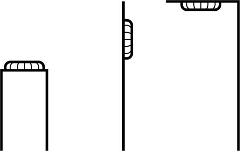 NICE WLT beacon-light installation examples
