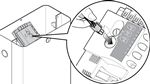 Connect the connector to the S-Bar barrier control unit.