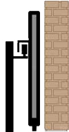 Side guidance for sliding gates