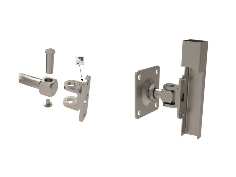 stainless steel plate hinge