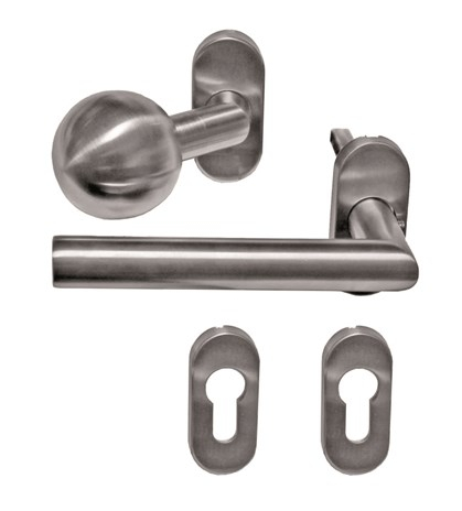 Straight handle + fixed knob Straight handle + fixed knob