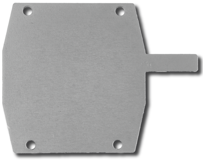 Metal end cap