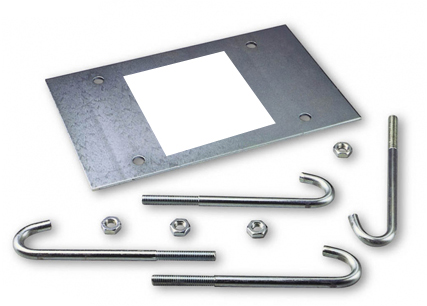 Base plate for M-bar