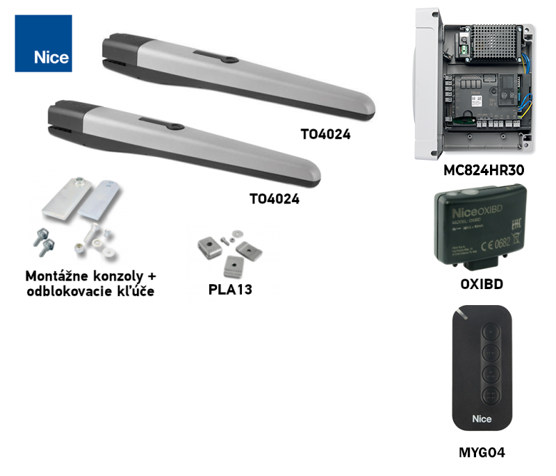NICE Toona 4 TO4024 drive kit