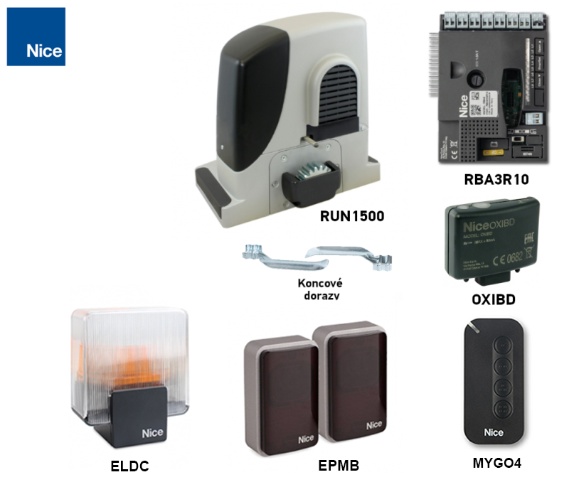 NICE RUN1500 (D) – actual kit contents