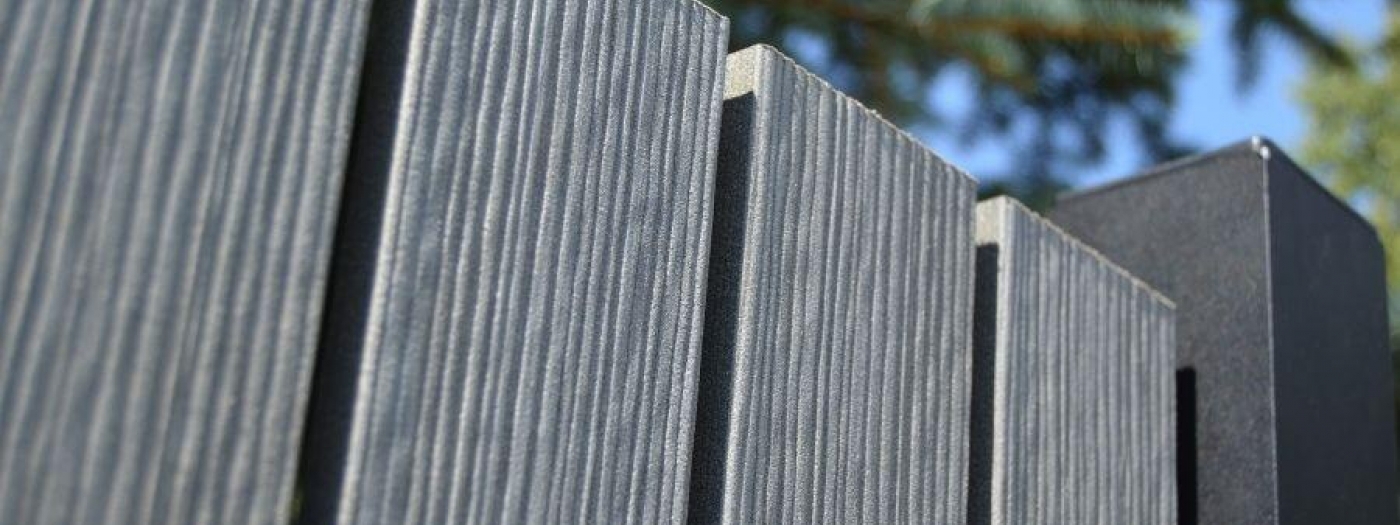 Fence made from Pilwood fence boards