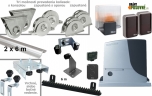 Track sliding gate building kit