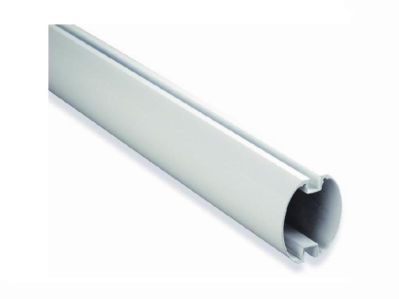 White-painted aluminium arm 