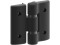Double-leaf aluminium hinge