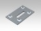 Latch for a locking rod, flat