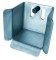 Galvanized steel bottom stop