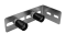 Top guide with two rollers for sliding gates