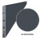 Aluminium fence slat 160x16 mm, textured anthracite, 2 m