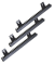 Rack with metal reinforcement