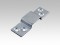 Mounting plate for the locking rod