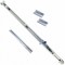 Pre-assembled guide rail, 3 m + 1 m, NICE-SNA6