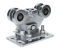 Trolley with five bearing rollers, metal
